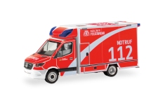 Herpa 098953 - H0 - Mercedes-Benz Sprinter 18 RTW Berliner